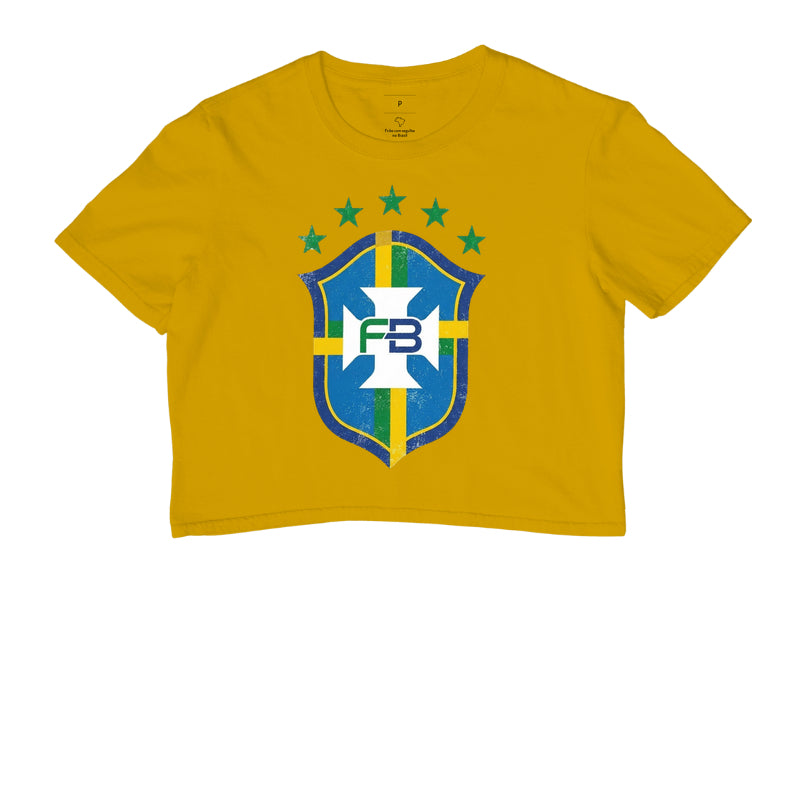 Cropped Feel Basics Brasil