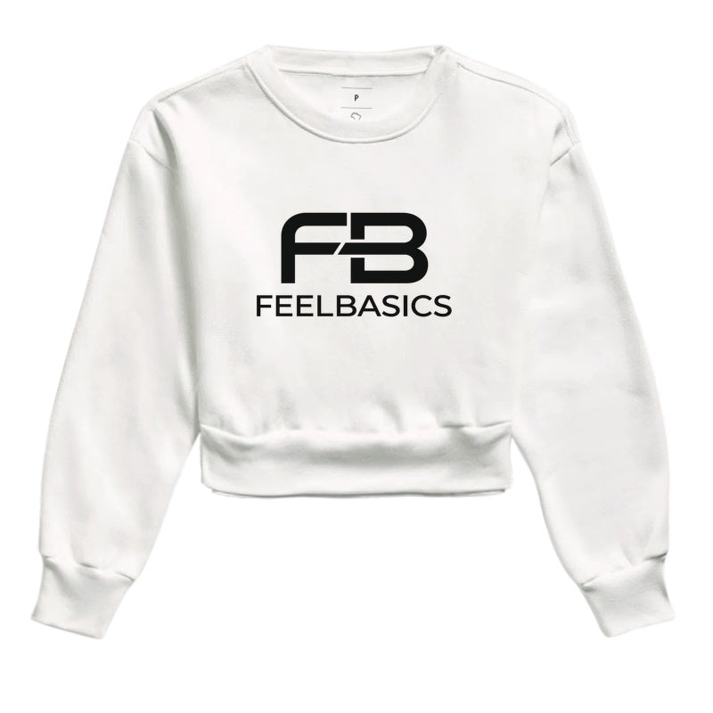 Cropped Moletom Feel Basics