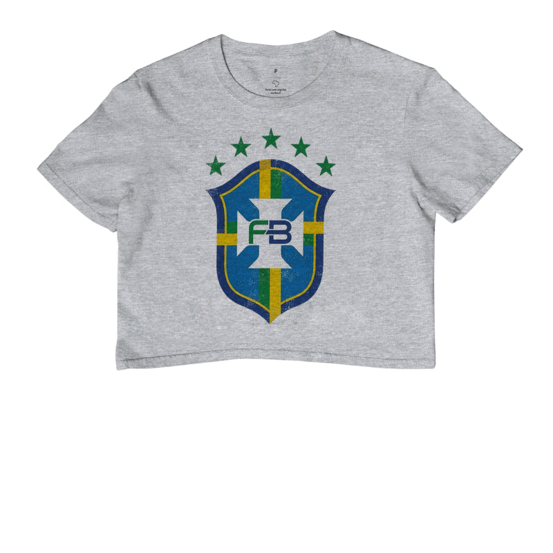 Cropped Feel Basics Brasil